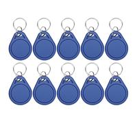 FLEXMAN 10 Etiquetas Llave RFID 125 KHZ, Etiqueta Ficha Tarjeta Identificación Reescribible, T5577 Tarjeta RFID Proximidad Grabable Universal para Control Acceso Tiempo Asistencia