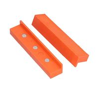 FLEXMAN 2 Fundas de Protección de Mandíbulas, Múltiples Ranuras en Forma de V, Protectores Magnéticos de Mandíbula para Bloque de Tornillo de Banco, Prensa de Taladro, Abrazadera (6 pouces)