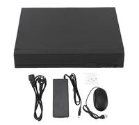 FLEXMAN 4K 8CH PoE NVR, H.265+ CCTV DVR 4K 5MP 4MP 3MP 1080P Grabador Video en Red Soporte USB Backup VGA HD Salida de Interfaz de Pantalla para Sistemas de Seguridad en el Hogar