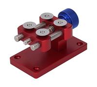 flexman Abridor de Bisel de Reloj, Herramienta Profesional de Bisel de Reloj de Acero Inoxidable, Herramienta de Reparación de Relojes para Relojero, Reparación de Reemplazo (Rouge)