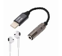 FLEXMAN Adaptador USB C a Jack de 3,5 mm, Adaptador Tipo C a Conector para Auriculares, Adaptador de Audio Conector de Audio Auxiliar para Auriculares, Adaptador USB C a AUX Compatible