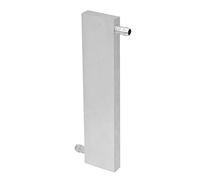 flexman Bloque de Refrigeración por Agua de Aluminio, Enfriador de Bloque de Agua, Luz del Cabezal de Refrigeración por Agua y Efluente Derecho para Agua de CPU de Computadora (40 * 180 * 12mm)