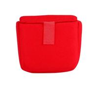 flexman Bolsa Portátil para Cámara DSLR, Pequeña Funda de Terciopelo para Cámara con Almohadillas de Partición, Gancho y Bucle, Bolsa a Prueba de Golpes para Fotógrafos (Rouge)