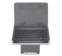 flexman BT Teclado, Juego de Teclado Táctil Multifuncional Funda Universal para Teclado para Tablet PC de 7 Pulgadas, Funda Protectora Desmontable para Teclado BT (Teclado Negro de 7 Pulgadas)