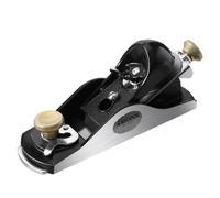 FLEXMAN Cepillo Pequeño de Bloque de Ángulo Bajo, Cepillo Manual para Carpintería con Hoja Ajustable en Ángulo de Longitud de Acero T10 para Alisar Maderas