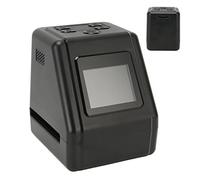 flexman Convertidor de Escáner de Diapositivas de Película, Escáner de Película Todo de 22 MP con Pantalla LCD de 2,0" Convierte 135 126 110 Películas Diapositivas en Negativos Color Negro Blan