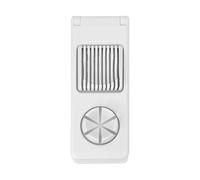 FLEXMAN Cortadora De Huevos 2 En 1 Para Huevos Duros, Cortadora Manual De Fresas Multiusos De Acero Inoxidable Resistente, Cortador De Huevos Para Fresas, Frutos Rojos, Salchichas