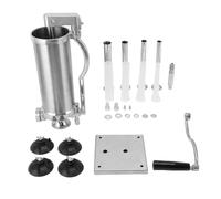 FLEXMAN Embutidora De Salchichas 3L, Embutidora Profesional De Acero Inoxidable Con Mango Ergonómico, Máquina Llenadora De Salchichas Manual Para Restaurantes, Cafeterías, Talleres