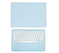 flexman Funda con Teclado para Tableta con Teclado, Funda de PU con Teclado para Tableta de Cuero PU de 12,4 Pulgadas con Portalápices para Galaxy Tab S8+ 2022 S7 FE 2021 S7+ 2020 (Sans pavé Tactile)