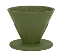 FLEXMAN Gotero para Verter Sobre Café, 2,6 X 10,5 X 9,6 cm, Soporte de Cono de Filtro de Café de Silicona Reutilizable Portátil, Manual para Viajar, Acampar