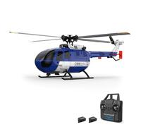 flexman Helicóptero de Control Remoto, 1: 48 6 Giroscopio de Eje 2.4G 4CH Altitud Hold Helicópter de Aileronfree con Batería 3 Hélices de Repuesto para Principiante (2 batería)