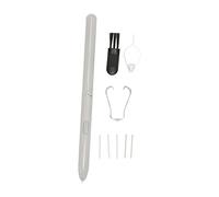 FLEXMAN Lápiz Capacitivo, Lápiz Óptico Portátil de Alta Sensibilidad para Tableta con 5 Puntas de Repuesto para Galaxy Tab S4 SM T835 SM T830 Tablet PC S Pen (Blanc)
