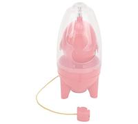 FLEXMAN Máquina para Hacer Huevos Dorados, Multifuncional Tipo Tirador Manual con Cuerda para Tirar, Batidor Silicona Grado Alimenticio, Máquina Manual para Hacer Huevos Dorados (Rosada)