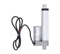 flexman Mini Actuador Eléctrico Lineal de 100mm, 750N DC 12V Actuador Eléctrico para Motor Movimiento Agricultura al Aire Libre Pista Robótica Automatización del Hogar (-1012230022712)