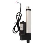 flexman Mini Actuador Eléctrico Lineal de 150 mm, Actuador Eléctrico Pesado 3000N Micro para Movimiento de Motor Agricultura al Aire Libre Pista Robótica Automatización del Hogar (-1012230010012)