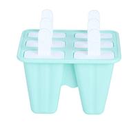 FLEXMAN Molde para Paletas de Hielo, Molde para Paletas Reutilizable Hecho en Casa, Molde para Helado, Herramientas para Helado para Jugo, Puré, Yogur, Gelatina, Fruta, Helado (6 palos)