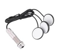 FLEXMAN Pastilla Acústica Piezoeléctrica, Transductor Piezoeléctrico con Pastilla Jack de 6,35 mm para Guitarra, Ukelele, Mandolina, Instrumentos Acústicos Banjo