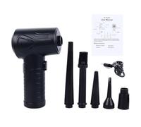 flexman Plumero de Aire Comprimido 5500Pa, 68W Alta Potencia 3 Niveles de Ajuste Tipo C Soplador de Aire Inalámbrico Recargable Adopta con Boquilla Inflable Cabezal de Cepillo