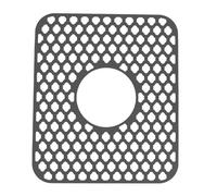 FLEXMAN Protector De Fregadero, Alfombrilla Multifuncional De Silicona Antideslizante Para Fregadero De Cocina, Alfombrilla A Prueba De Calor Para Encimeras De Cocina, Refrigerador (Gris)