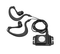 flexman Reproductor MP3 Resistente al Agua Ipx8, Reproductor de Música MP3 WMA Multifuncional con Auriculares para Practicar Surf, Natación, Running y Deportes Acuáticos (4GB)