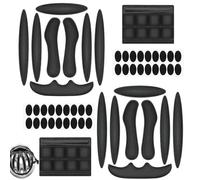 FLEXNOVA 2 juegos de almohadillas de espuma para casco de bicicleta, almohadillas universales para casco de bicicleta y accesorios, almohadillas para casco de bicicleta infantil