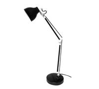 Flexo carpo 1xe14 negro/blanco orientable articulable 48x14,2x14,2 cm