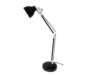 Flexo carpo 1xe14 negro/blanco orientable articulable 48x14,2x14,2 cm