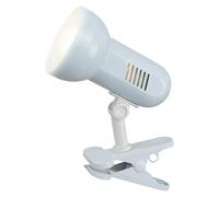 Flexo con pinza de agarre Basic (40 W, L x An x Al: 24 x 16 x 21 cm, Color del marco: Blanco)