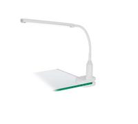 Flexo con pinza laroa led touch blanca marca eglo