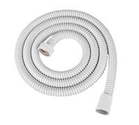 Flexo De Acero Inoxidable Manguera de ducha flexible G1/2" dorada cepillada 1,5 m, estilo antiguo, acero inoxidable, color gris, cabezal for baño(Color4)