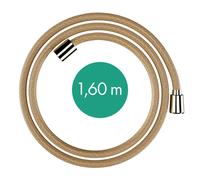 flexo de ducha textil hansgrohe Designflex, longitud 1600mm, 28260990, Color: Óptica Oro Pulido