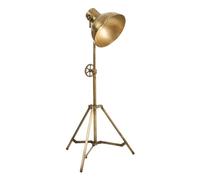 Flexo de pie de metal color bronce 59x59x161