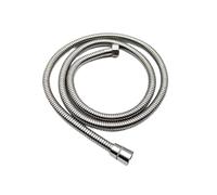 Flexo Ducha 1.5m,Recambio Flexo Ducha Manguera de ducha blanca y negra, accesorio for baño, tubo de baño de acero inoxidable, tubería de agua de 150CM, cromado, dorado, gris y bronce(Brushed)
