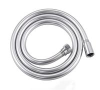 Flexo Ducha Manguera de cabezal de ducha de mano de PVC, tubo de agua Universal Flexible antibobinado a prueba de explosiones, tubo de extensión de manguera for grifo de baño Universal(PVC Silver-3.0m
