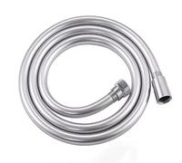Flexo Ducha Manguera de cabezal ducha silicona PVC 1,5/2/3,0 M, tubo Flexible, agua alta presión, potentes accesorios baño fontanería multicapa(Sliver,200cm)