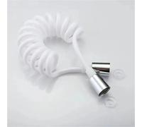 Flexo Ducha Manguera de ducha larga for baño, extensión de manguera de agua, tubería de plomería, cabezal de ducha, accesorio de baño(White,150.0cm)
