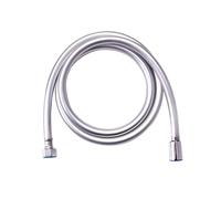 Flexo Ducha Manguera de ducha PVC, tubo Flexible for cabezal baño, 1,5/2/3/4M, accesorios manguera dorada, plateada y negra para Bath(Silver,200cm)