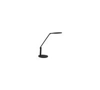 Flexo LED 15W 5000K Negro, 1200lm, regulable en intensidad, táctil, orientable y plegable, ideal para iluminar espacios de trabajo o lectura.