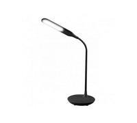 Flexo táctil con led integrado acrilico color negro serie luana 17cm
