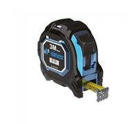 Flexómetro bimaterial SINEX 3m x 16mm compacto con imán y freno