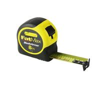 Flexómetro - flexómetro de 8m x 32mm, resistente y duradero, con cinta de doble cara, fácil lectura y bloqueo preciso. Ideal para mediciones.