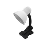 Flexos yezco 1xe27 blanco fijacion c/pinza flexible orientable 26x11,5