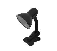 Flexos Yezco 1xe27 Negro Fijacion c/pinza Flexible Orientable 26x11,5x12 Cm