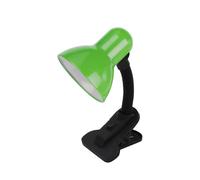 Flexos yezco 1xe27 verde fijacion c/pinza flexible orientable 26x11,5x