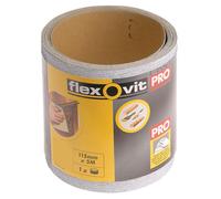 Flexovit 63642569912 Alto Rendimiento Rodillo Lijado 115mm X 10m Extra Pesca 40G