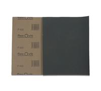 Flexovit 63642585189 Hojas de Papel Impermeable Ligero, PA891, 230 mm A x 280 mm L, 400 Grano, Set de 50