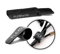 Flexowire 50 bridas de para cables, 15 cm x 12 mm, reutilizables, con