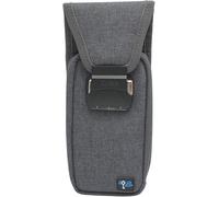 FlexSafe Mini by AquaVault - Silla de Playa portátil antirrobo, Segura para Viajes, Plegable, Ligera y Resistente a Las Cortes. Uso en la Playa, Piscina, Parque acuático, Crucero y más - Gris