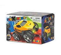 Flextreme 180907WEB - Coche Amarillo con luz, Coche con Carcasa Intercambiable y Luces para la Pista (Smoby 180902 Web)