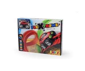 FleXtreme Discovery Set - Circuito de coches - 4,40 metros de largo - SMOBY